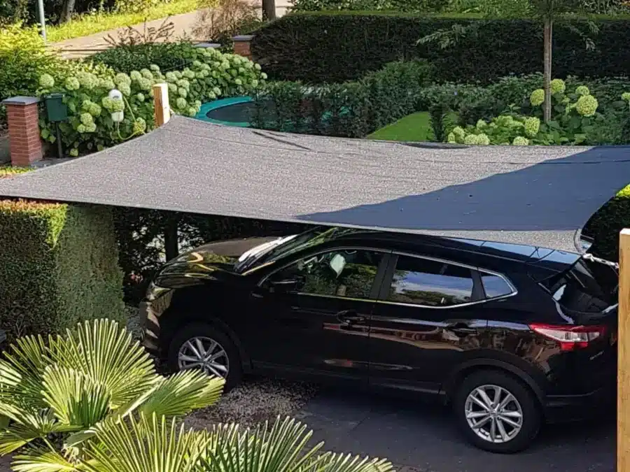 Carport van doek